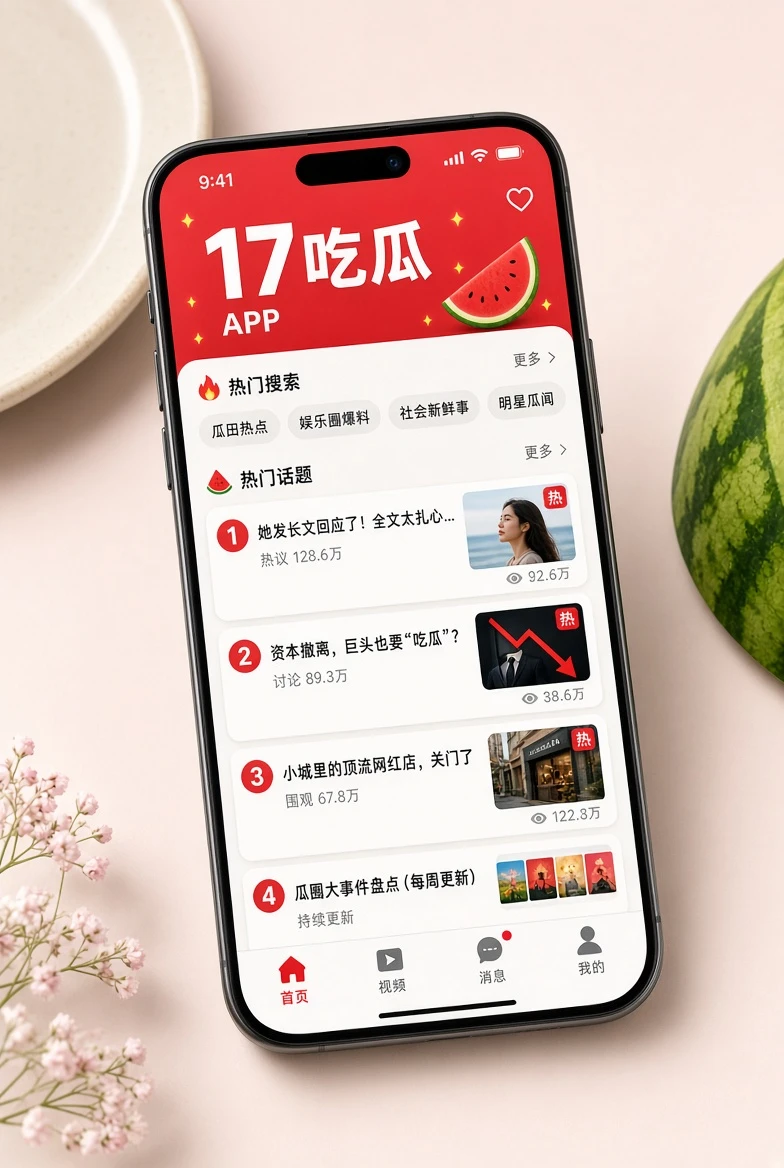 17吃瓜APP服务图